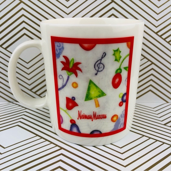 Vintage 1997 Neiman Marcus Holiday Christmas Mug 🌲 - Picture 3 of 5